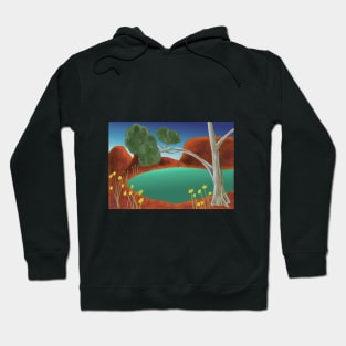 The Billabong by Sara Herman Hoodie